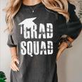 Grad Squad Graduate Graduation T-Shirt Graduation Idea Women's Comfort Colors T-Shirt Pepper