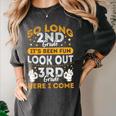 Grade So Long Second Grade It's Been Fun Graduation 2019 Women's Comfort Colors T-Shirt Pepper