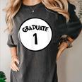 Graduate 1 Graduation Shirt Women's Comfort Colors T-Shirt Pepper