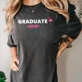 Graduate Flamingo 2018 Cute Graduation Women's Comfort Colors T-Shirt Pepper