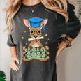 Graduate Kangaroo Class Of 2025 Kids Graduation Women's Comfort Colors T-Shirt Pepper
