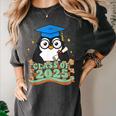 Graduate Penguin Class Of 2025 Kids Graduation Women's Comfort Colors T-Shirt Pepper