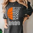 Graduate Senior Class 2020 Graduation Basketball Player Women's Comfort Colors T-Shirt Pepper