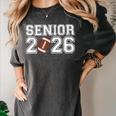 Graduate Senior Class Of 2026 Graduation American Football Women's Comfort Colors T-Shirt Pepper