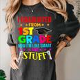 I Graduated From 1st Grade Graduation Matching Student Women's Comfort Colors T-Shirt Pepper