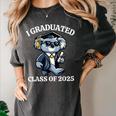 I Graduated Graduate Class Of 2025 Koala Graduation Women's Comfort Colors T-Shirt Pepper