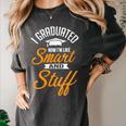 I Graduated Now I'm Smart Graduation Graduation Women's Comfort Colors T-Shirt Pepper