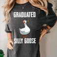 Graduated Silly Goose Student Graduation 2026 Grad Women's Comfort Colors T-Shirt Pepper