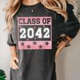 Graduating Class Of 2042 First Day Of School 2042 Graduation Women's Comfort Colors T-Shirt Pepper