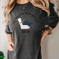 Graduation 2018 The Tassel Was Worth The Hassle Women's Comfort Colors T-Shirt Pepper