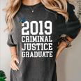 Graduation 2019 Criminal Justice Tshirt Women's Comfort Colors T-Shirt Pepper