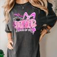 Graduation 2027 Senior 2027 Class Of 2027 Coquette Pink Girl Women's Comfort Colors T-Shirt Pepper