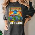 Graduation 3rd Grade Monster Truck Boys I Crushed Grad Women's Comfort Colors T-Shirt Pepper
