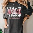 Graduation 5th 6th 8th Grade Class 2023 Anime Graduate Girls Women's Comfort Colors T-Shirt Pepper