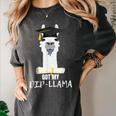 Graduation For Him & Her Got My Dip-Llama Women's Comfort Colors T-Shirt Pepper