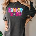 Graduation Class Of 2026 Senior Pink Coquette Bow 2026 Grade Women's Comfort Colors T-Shirt Pepper