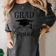 Graduation Grad Squad Women's Comfort Colors T-Shirt Pepper
