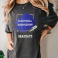 Graduation Graduated Electrical Engineering Degree Student Women's Comfort Colors T-Shirt Pepper