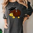 Graduation Hedgehog 2017 Graduate Graduation T-Shirt Women's Comfort Colors T-Shirt Pepper