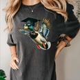 Graduation Mallard Duck Hunter Hunting Season Grad Hunting Women's Comfort Colors T-Shirt Pepper