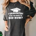 Graduation Motivation Joke University High School Student Women's Comfort Colors T-Shirt Pepper