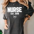 Graduation For Nurse Practitioners 2018 Nursing School Women's Comfort Colors T-Shirt Pepper