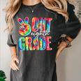 Graduation Peace Sign Out Eighth Grade Tie Dye Hippie Women's Comfort Colors T-Shirt Pepper