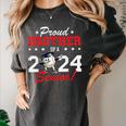 Graduation Proud Brother Of A 2024 Senior Baseball Player Women's Comfort Colors T-Shirt Pepper