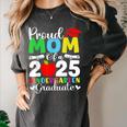 Graduation Proud Mom Of 2025 Kindergarten Graduate Women's Comfort Colors T-Shirt Pepper