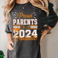 Graduation Proud Parents Of a 2024 Graduate For Mom And Dad Women's Comfort Colors T-Shirt Pepper