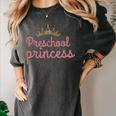 Graduation Shirt Graduate Tshirt Preschool Princess Women's Comfort Colors T-Shirt Pepper