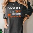 Graduation Shirt High School And College For Sleepy Graduate Women's Comfort Colors T-Shirt Pepper