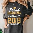 Graduation Shirts For Family Graduation 2018 Grandma Shirt Women's Comfort Colors T-Shirt Pepper