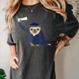 Graduation Sloth Lover T-Shirt Class Of 2019 Women's Comfort Colors T-Shirt Pepper