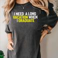 Graduation Student Grad School Class Senior Cute Women's Comfort Colors T-Shirt Pepper