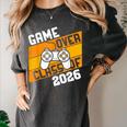 Graduation Video Gamer Game Over Class Of 2026 Senior Women's Comfort Colors T-Shirt Pepper
