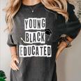 Graduation Young Educated For Men And Women Women's Comfort Colors T-Shirt Pepper