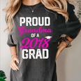 Grandma Graduation Shirt 2018 High School College Grad Women's Comfort Colors T-Shirt Pepper
