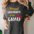 Grandpa Of Graduate Shirt Proud Grandfather Graduation Tee Women's Comfort Colors T-Shirt Pepper