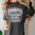 My Grandpa Is My Guardian Angel In Heaven Memory Memorial Women's Comfort Colors T-Shirt Pepper