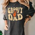 Groovy Dad 70s Aesthetic Nostalgia 1970's Retro Dad Women's Comfort Colors T-Shirt Pepper