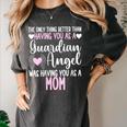 Guardian Angel Memorial In Memory Of Mom Mother Daughter Women's Comfort Colors T-Shirt Pepper Guardian Angel Memorial In Memory Of Mom Mother Daughter Women's Comfort Colors T-Shirt Pepper