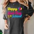 Happy Last Day Of School Graduation Teacher Students T-Shirt Women's Comfort Colors T-Shirt Pepper