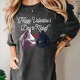 Happy Valentines Day Self Introvert Humor Antisocial Women's Comfort Colors T-Shirt Pepper