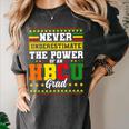 HBCU Grad Historically College Graduation Women's Comfort Colors T-Shirt Pepper