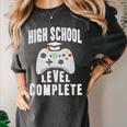 High School Graduation Shirt Gamer Graduation Women's Comfort Colors T-Shirt Pepper