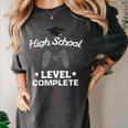 High School Graduation Shirt Video Gamer Nerd Geek Game Women's Comfort Colors T-Shirt Pepper