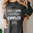 High School Graduation Shirt Video Gamer Graduation Women's Comfort Colors T-Shirt Pepper