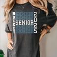 Hockey Senior Night Hockey Senior 2025 Graduation 50 Women's Comfort Colors T-Shirt Pepper
