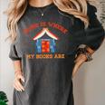 Home Is Where My Books Are Women's Comfort Colors T-Shirt Pepper